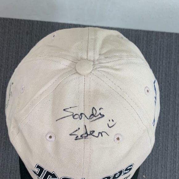 JC Stoops Baseball Hat Adjustable Black Tan Freightliner Strapback Autographed - Picture 5 of 17